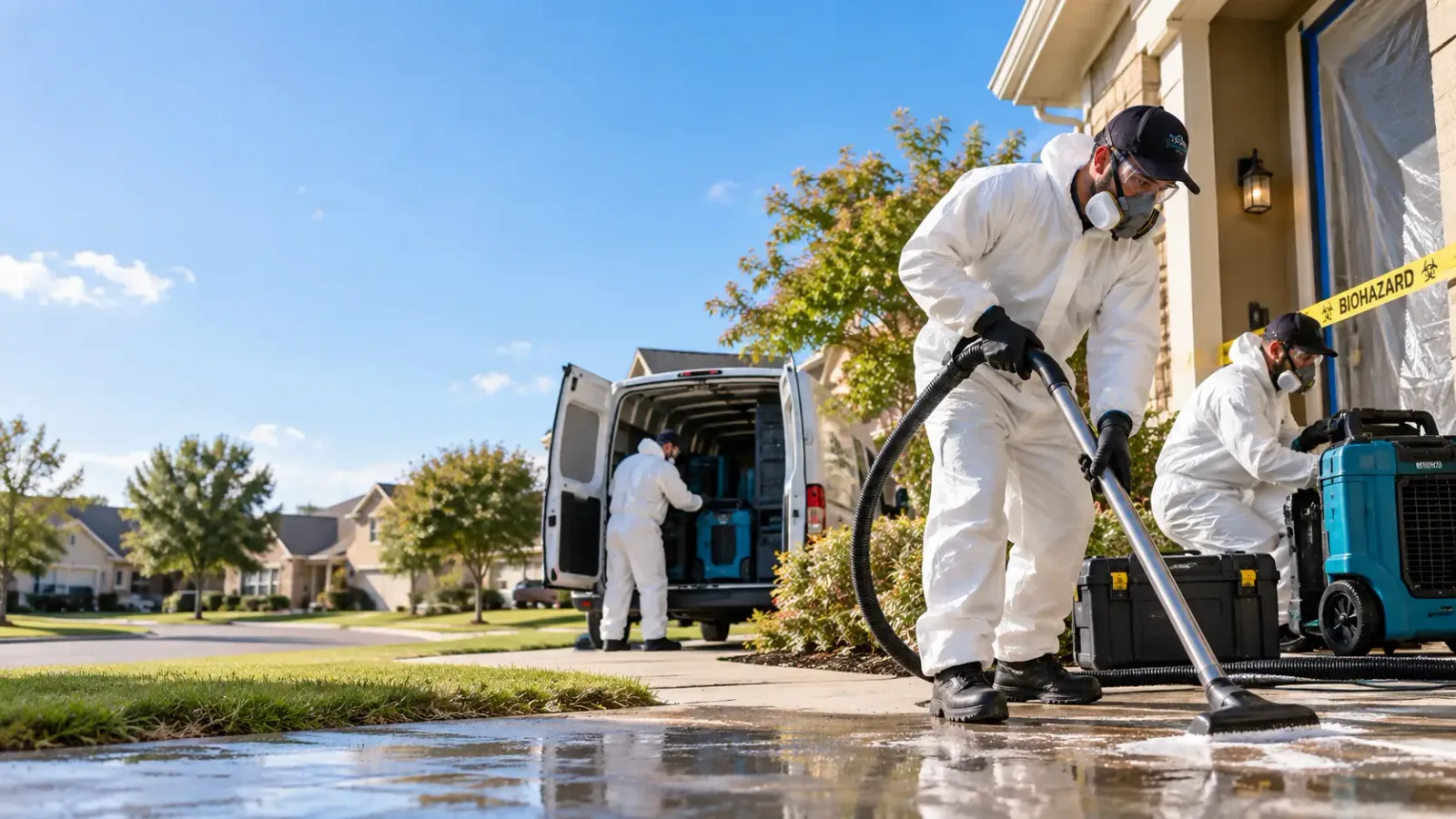 Biohazard Cleanup in Iowa, LA